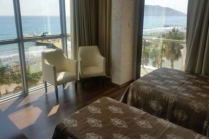 Bayar Garden Beach Hotel Alanya Bagian luar foto