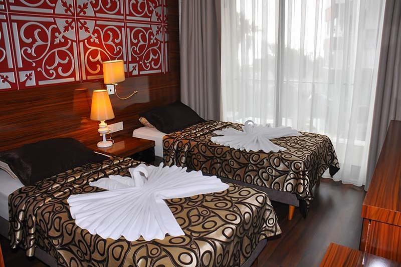 Bayar Garden Beach Hotel Alanya Bagian luar foto